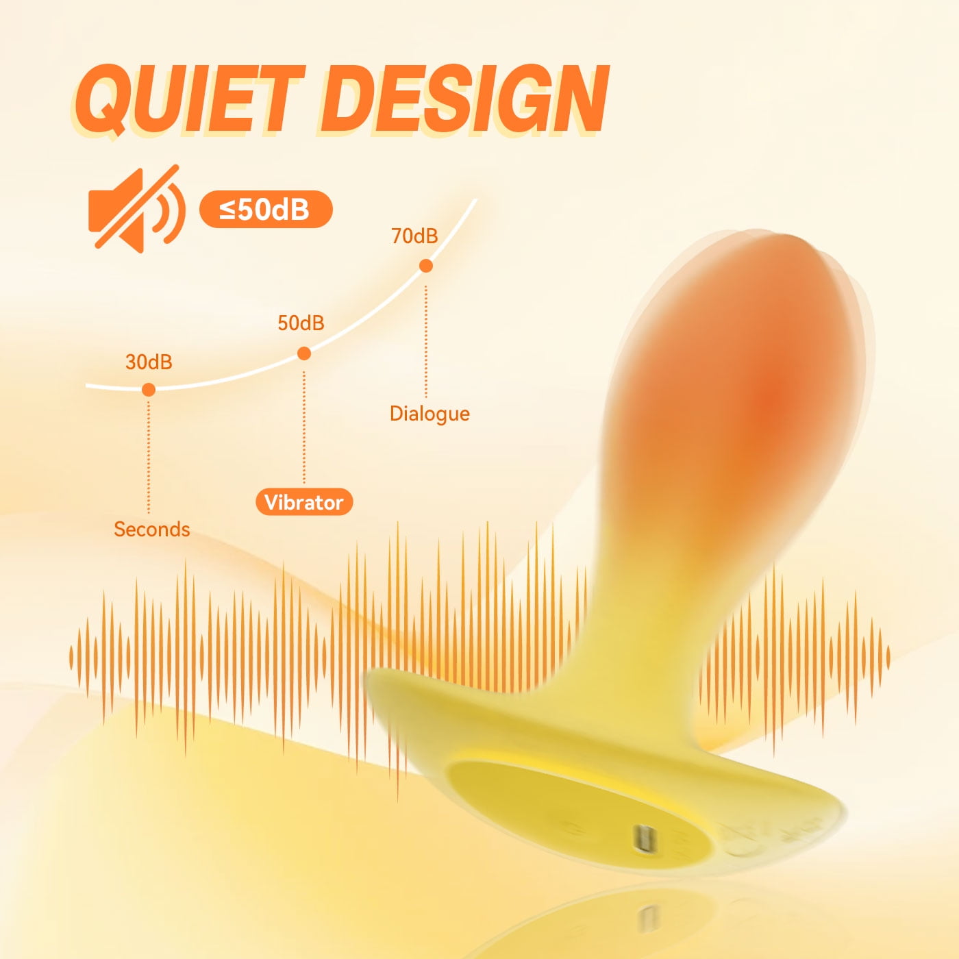 Obgado Vibrating Butt Plug Anal Plug Vibrator, Soft Silicone 10 Vibrating with Remote control Adult Sex Toys for Women or Men