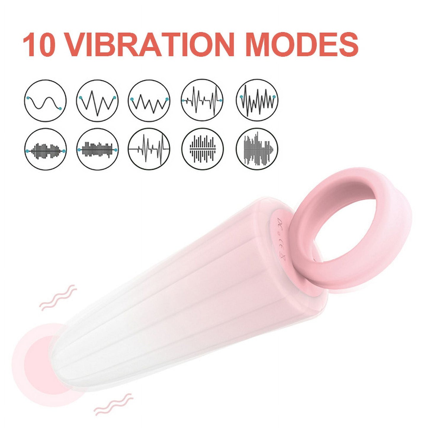 Obgado Personal Massager Wand Massager Mini Vibrator with 10 Powerful Vibration Modes, G-Spot Vibrator Adult Sex Toys for Women