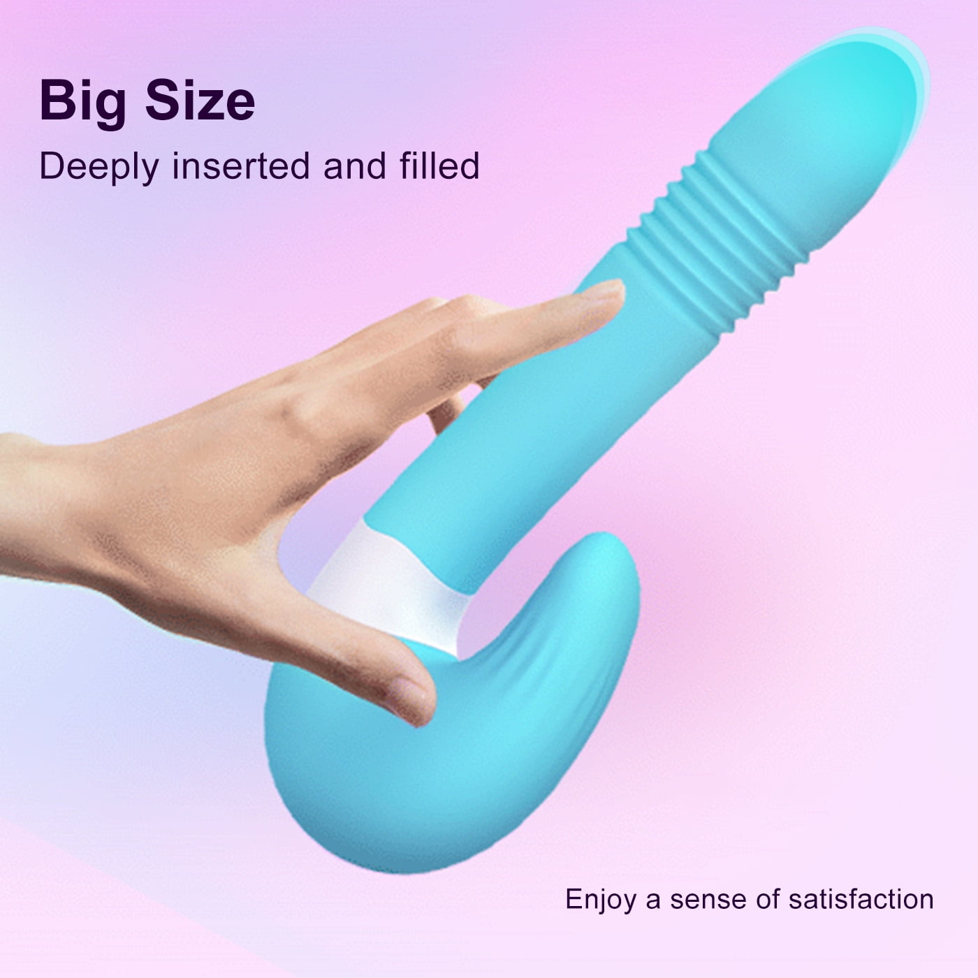 Obgado 2 in 1 Detachable Big Dildo Dildos G Spot Vibrator Clitoral Stimulator Sex Toy for Women Pleasure