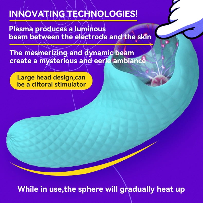 Clitoral Vibrator Sex Toys - Electric Pulse G Spot Vibrators Adult Toys with 10 Electric Pulse & 10 Vibration Modes for Clitoral Nipple Anal Stimulation, Small Wand Vibrators for Women Pleasure