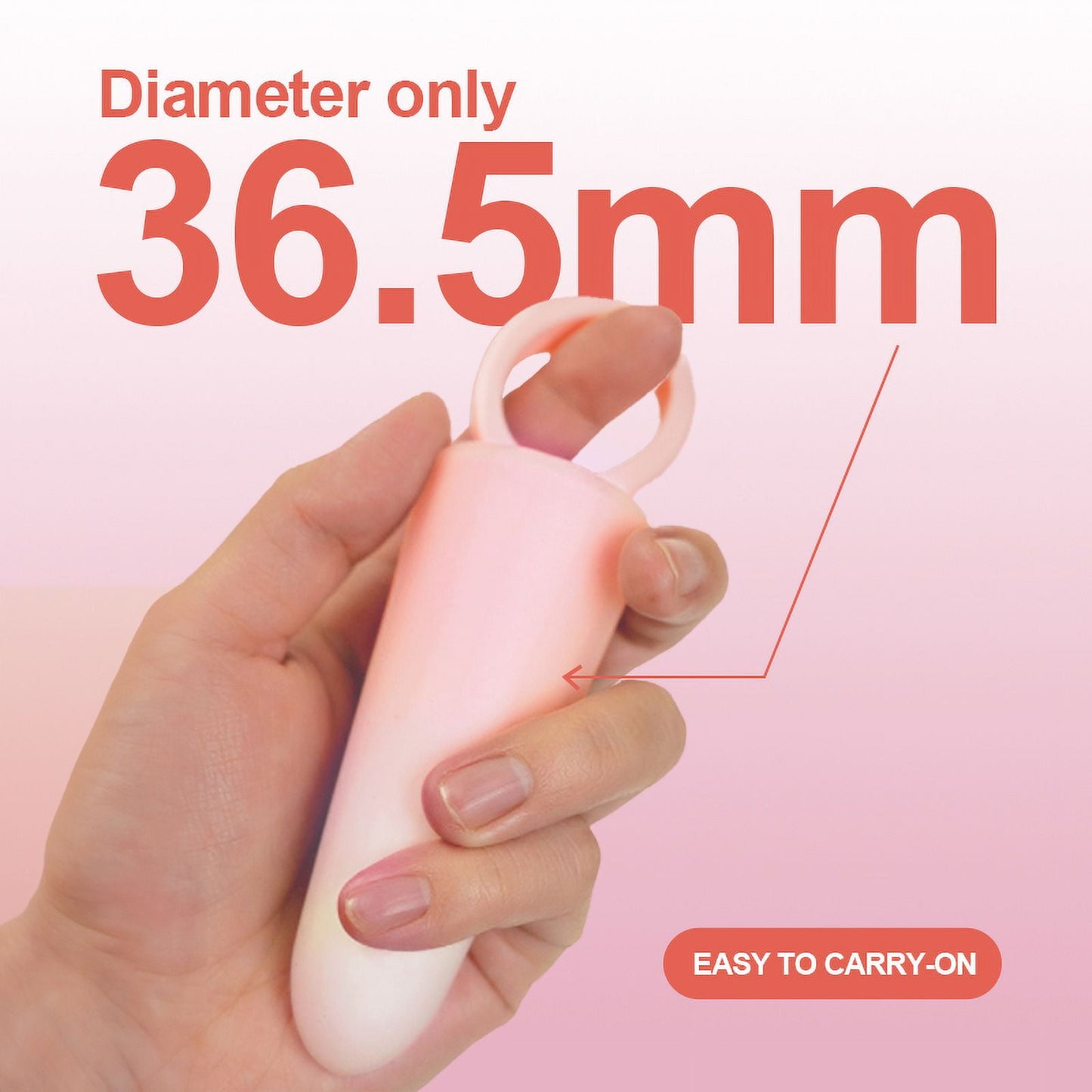 Obgado Personal Massager Wand Massager Mini Vibrator with 10 Powerful Vibration Modes, G-Spot Vibrator Adult Sex Toys for Women