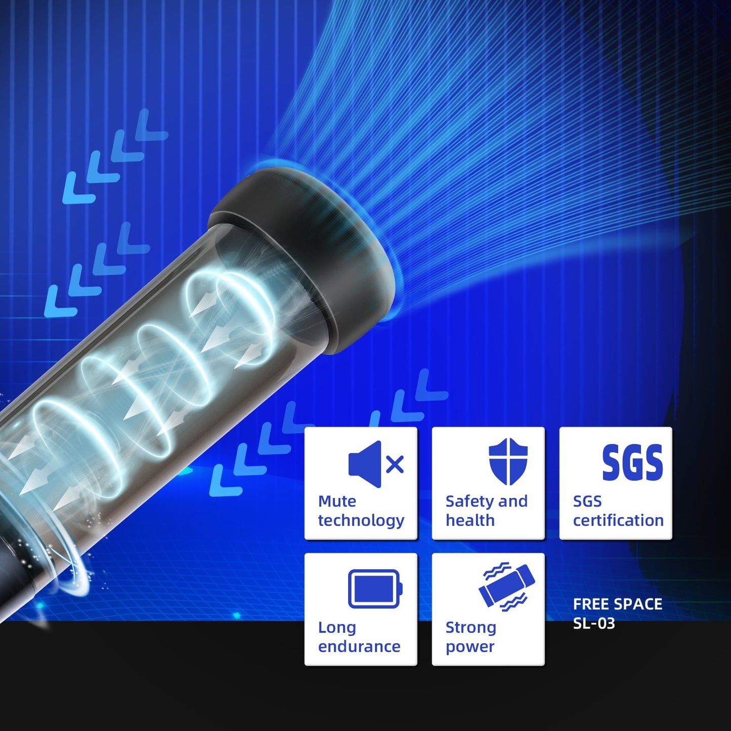 Obgado Electric Penis Vacuum Pump Adult Penis Pump Male Pump for Penis -Black Sex Toys for Men