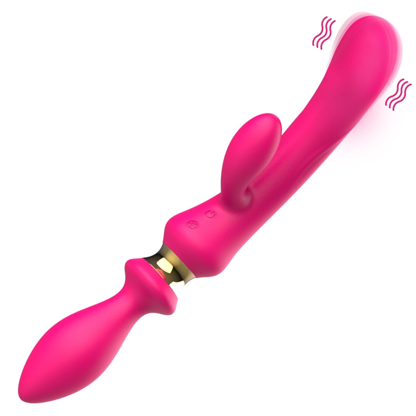 Obgado Anal Plug Adult Sex Toys for Women,Clitoral G Spot Vibrator with 10 Powerful Vibrating,Dildos Anal Toys for Couple