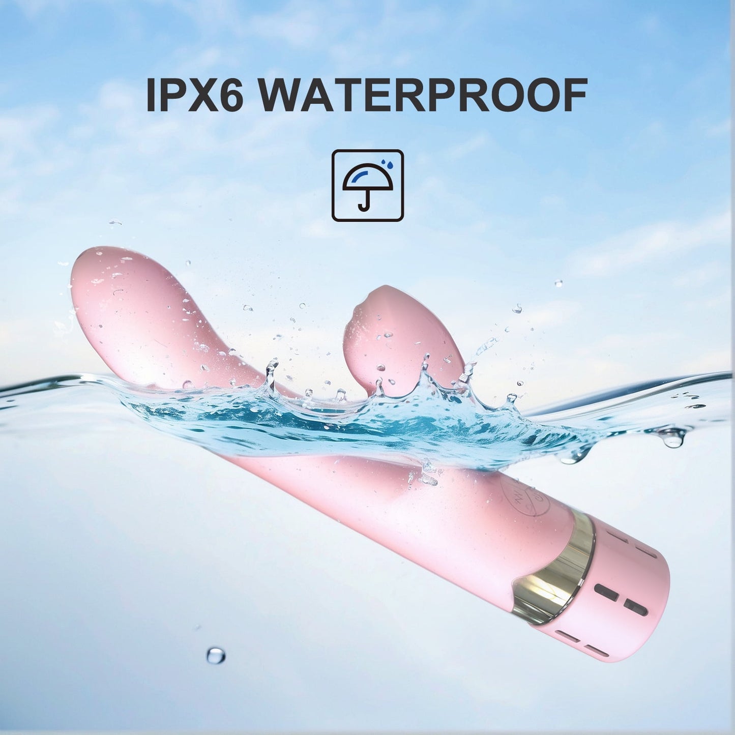 Obgado Squirting Vibrator G-spot & Clitoris Stimulator,3-in-1 Women Sex Toys with 3 Squirtion 7 Vibration Modes,Heating Adult Sex Toys for Women