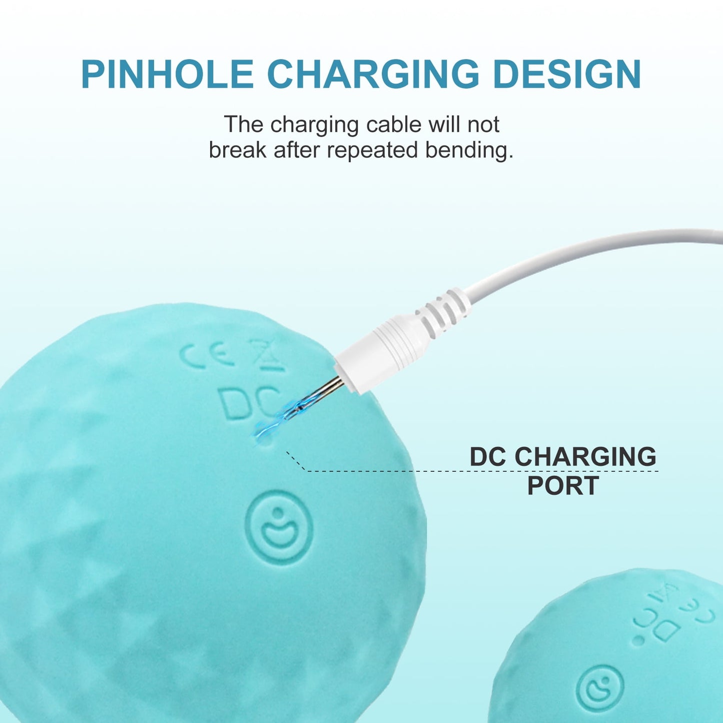 Obgado Personal Massager, Rechargeable Mini Vibrator Clitoris Nipples Stimulator Massager Adult Sex Toys for Women and Couples, 3 Speed 10 Vibrating Egg Modes, Blue