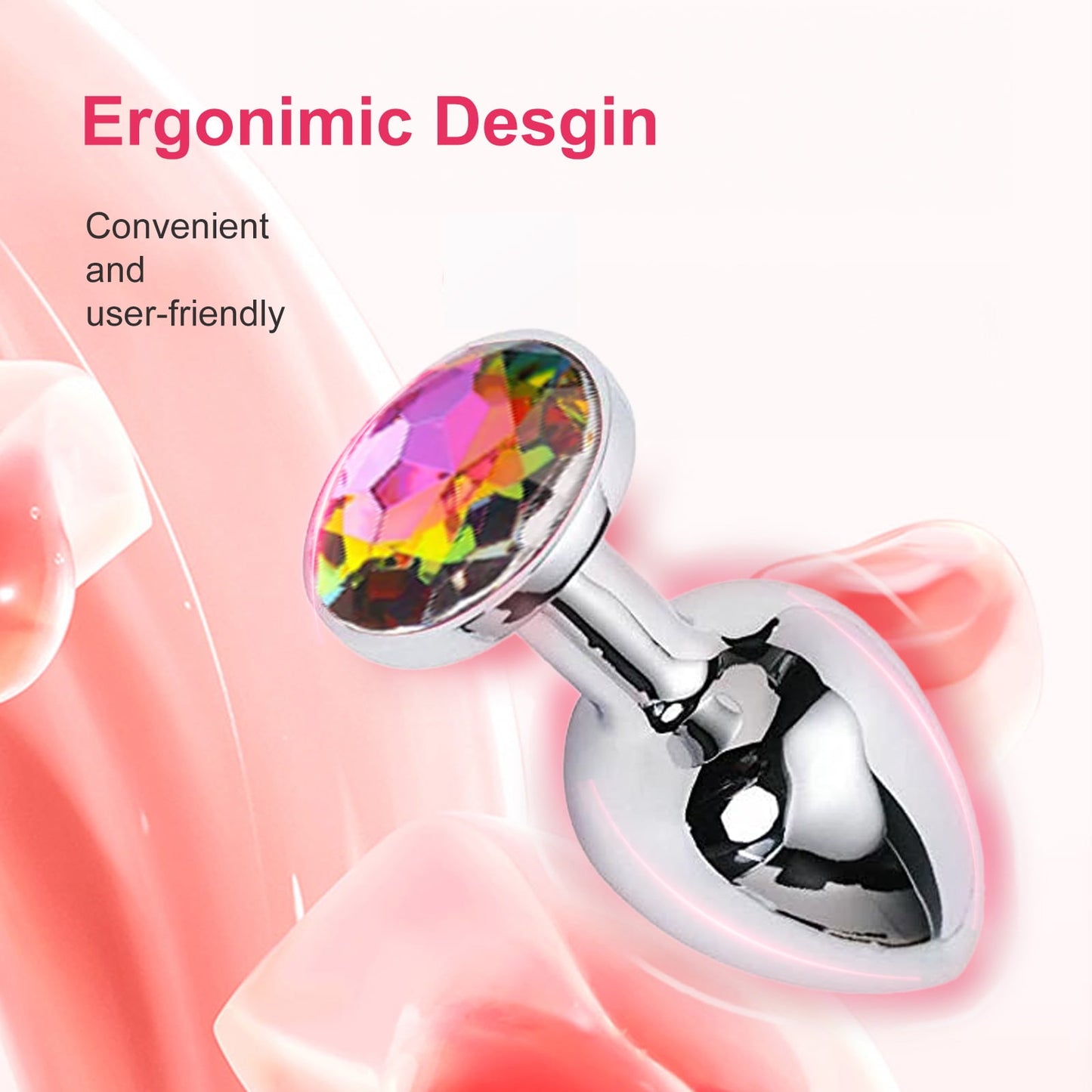 Obgado Anal Plug Anal Sex Toys Pack of 3 Butt Plug, Adult Sex Toys for Male Female