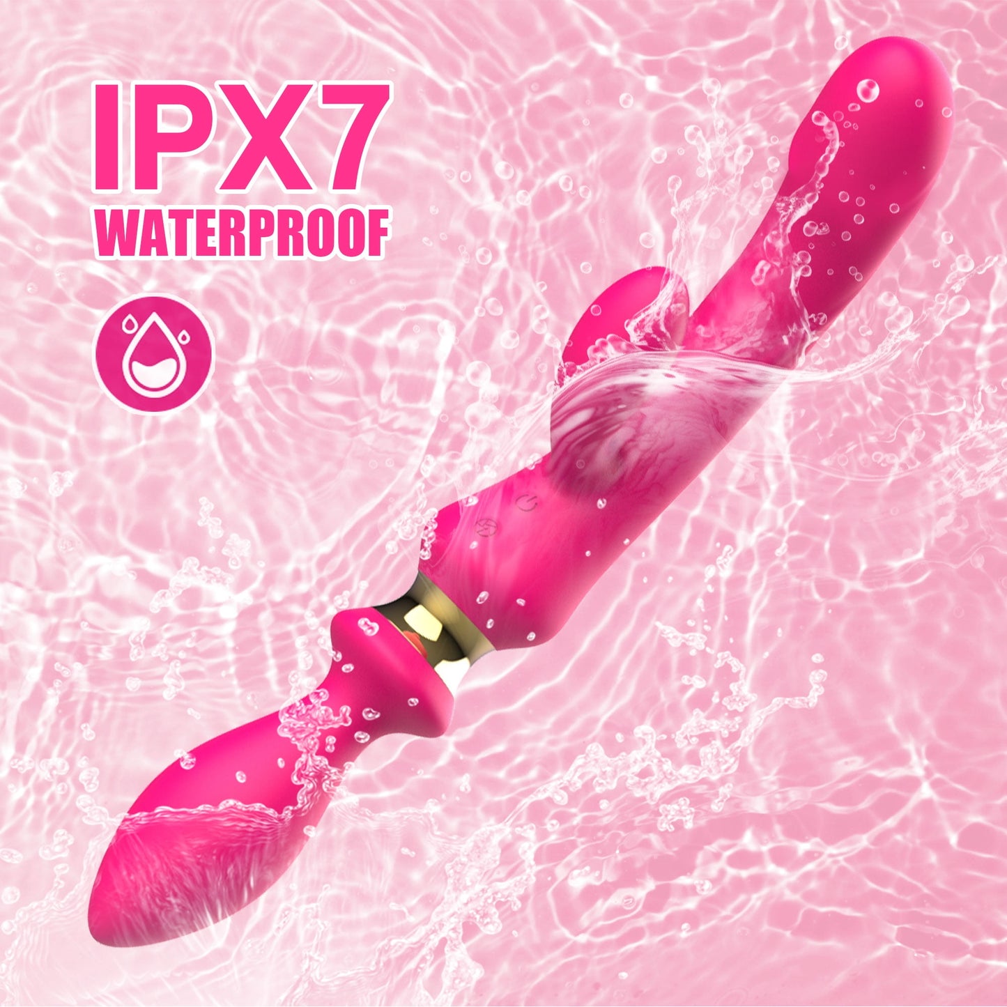 Obgado Anal Plug Adult Sex Toys for Women,Clitoral G Spot Vibrator with 10 Powerful Vibrating,Dildos Anal Toys for Couple