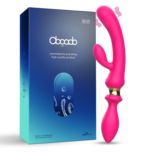 Obgado Anal Plug Adult Sex Toys for Women,Clitoral G Spot Vibrator with 10 Powerful Vibrating,Dildos Anal Toys for Couple
