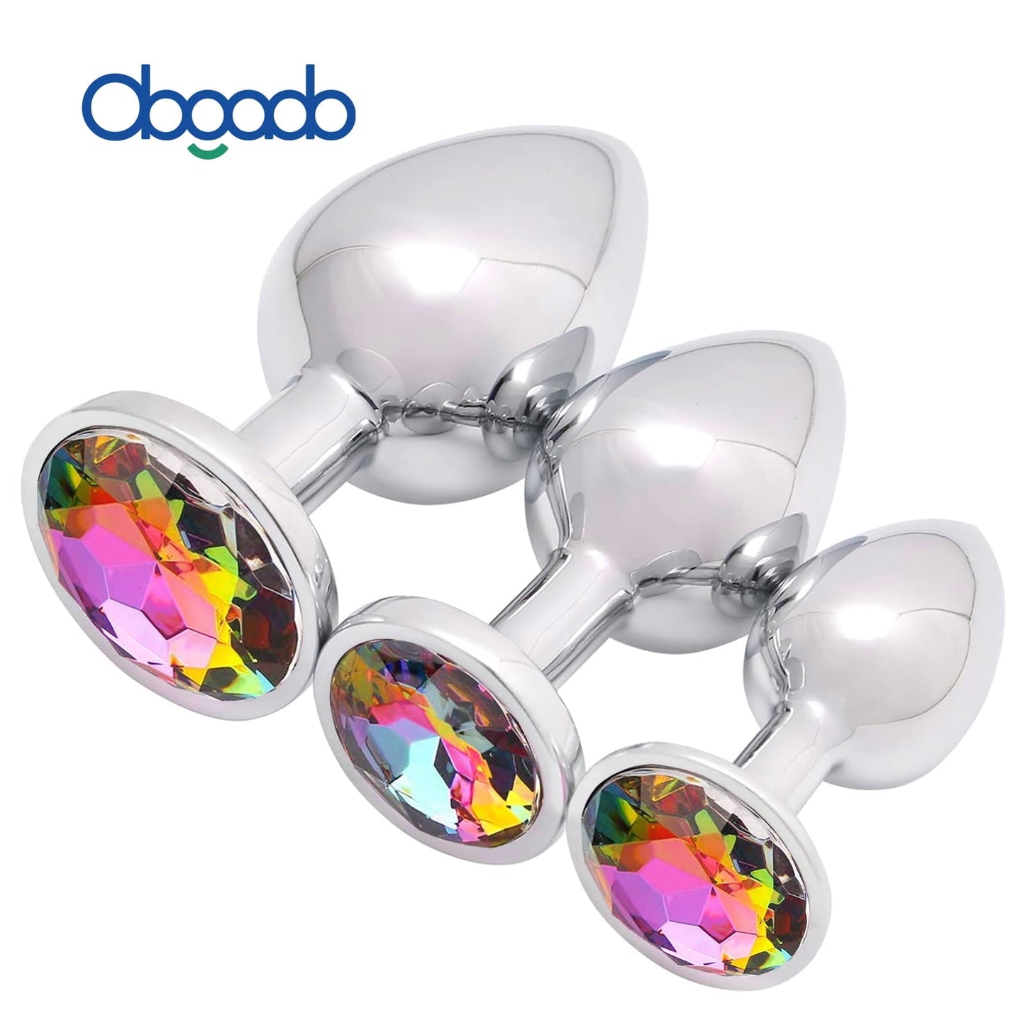 Obgado Anal Plug Anal Sex Toys Pack of 3 Butt Plug, Adult Sex Toys for Male Female