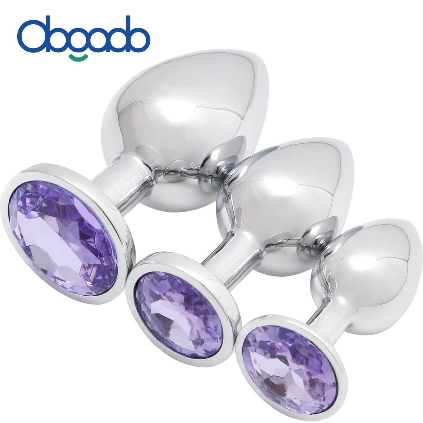 Obgado Anal Plug Butt plug Anal Toys Adult Sex Toys for Couple-3PCS