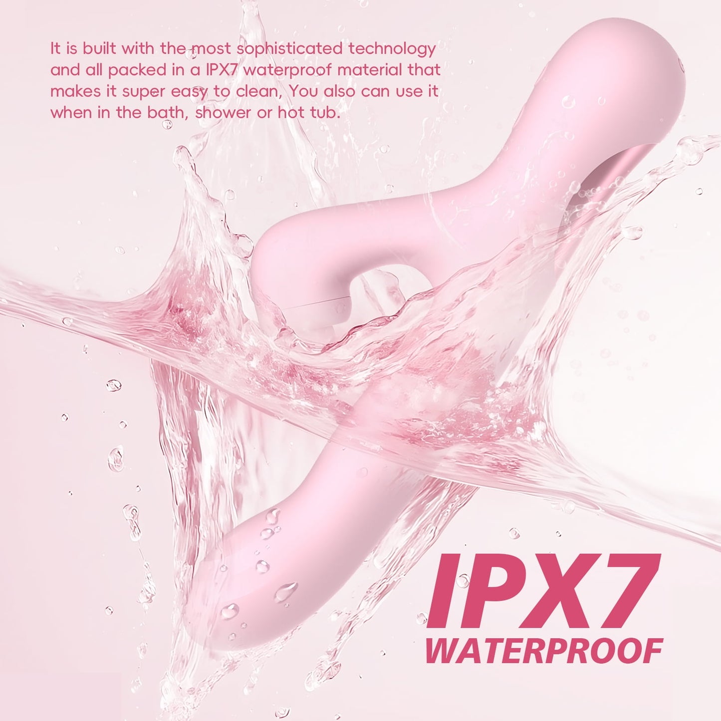 Obgado Vibrators 4 in 1 Sex Toys for Female- Finger Vibrator with 10 Flapping & 10 Vibration & 10 Thrusting to Stimulate G Spot and Clitoral, Adult Sex Toy